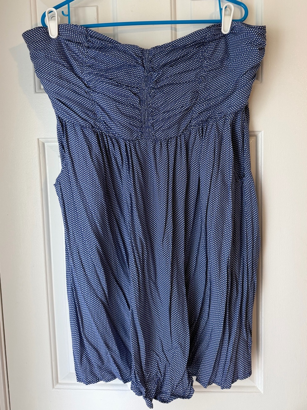 Torrid Strapless Polka Dot Dress